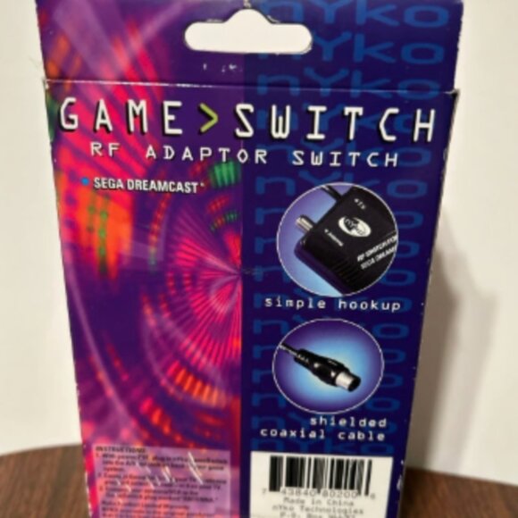 Sega Dreamcast RF Adapter IOB Open Box - Picture 2 of 4